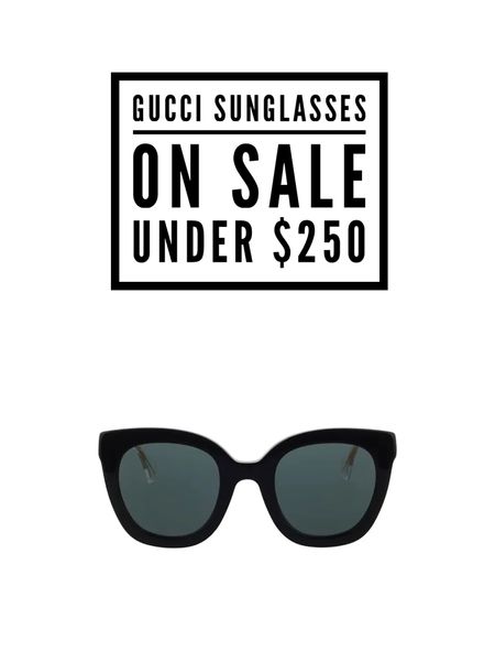 Gucci sunglasses on sale! 

#LTKsalealert #LTKCyberWeek