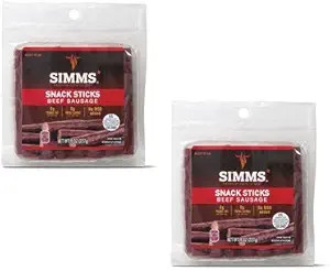 SIMMS Beef Sausage Snack Sticks - 14 oz | Amazon (US)