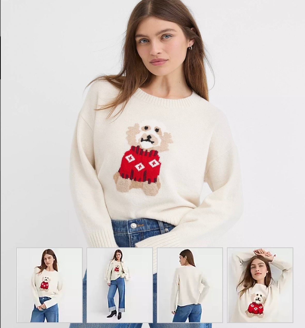 This irresistibly lightweight Goldendoodle sweater is the perfect mix of relaxed meets refined.
Made with a soft cotton blend knit (55% Cotton 22% Polyester 19%Acrylic 4% Spandex). Loft

#LTKSaleAlert #LTKPets #LTKStyleTip
