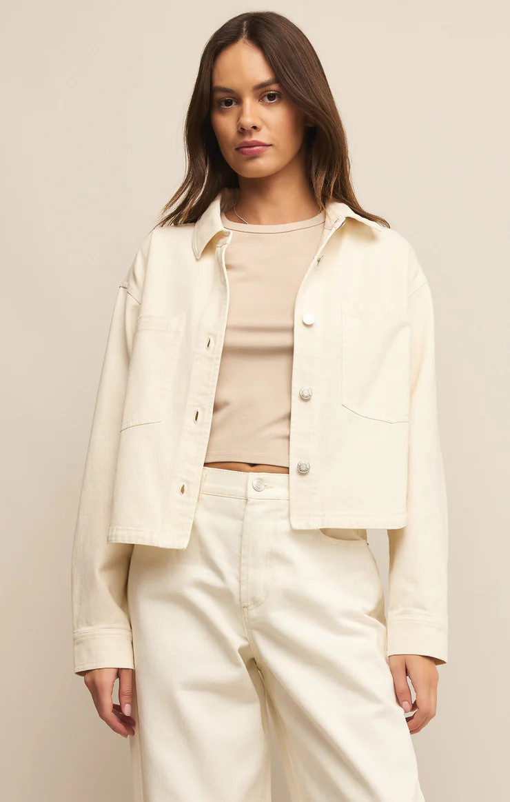 All Day Cropped Denim Jacket | Z Supply