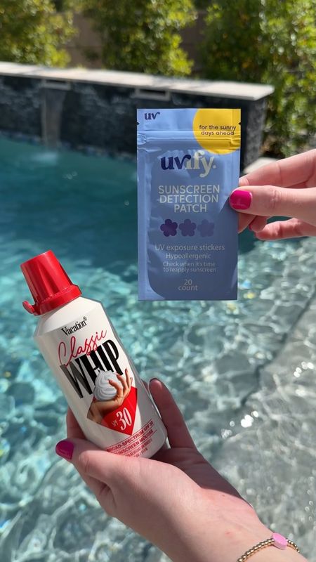 Uv stickers for sunscreen 

#LTKSeasonal #LTKswim #LTKVideo