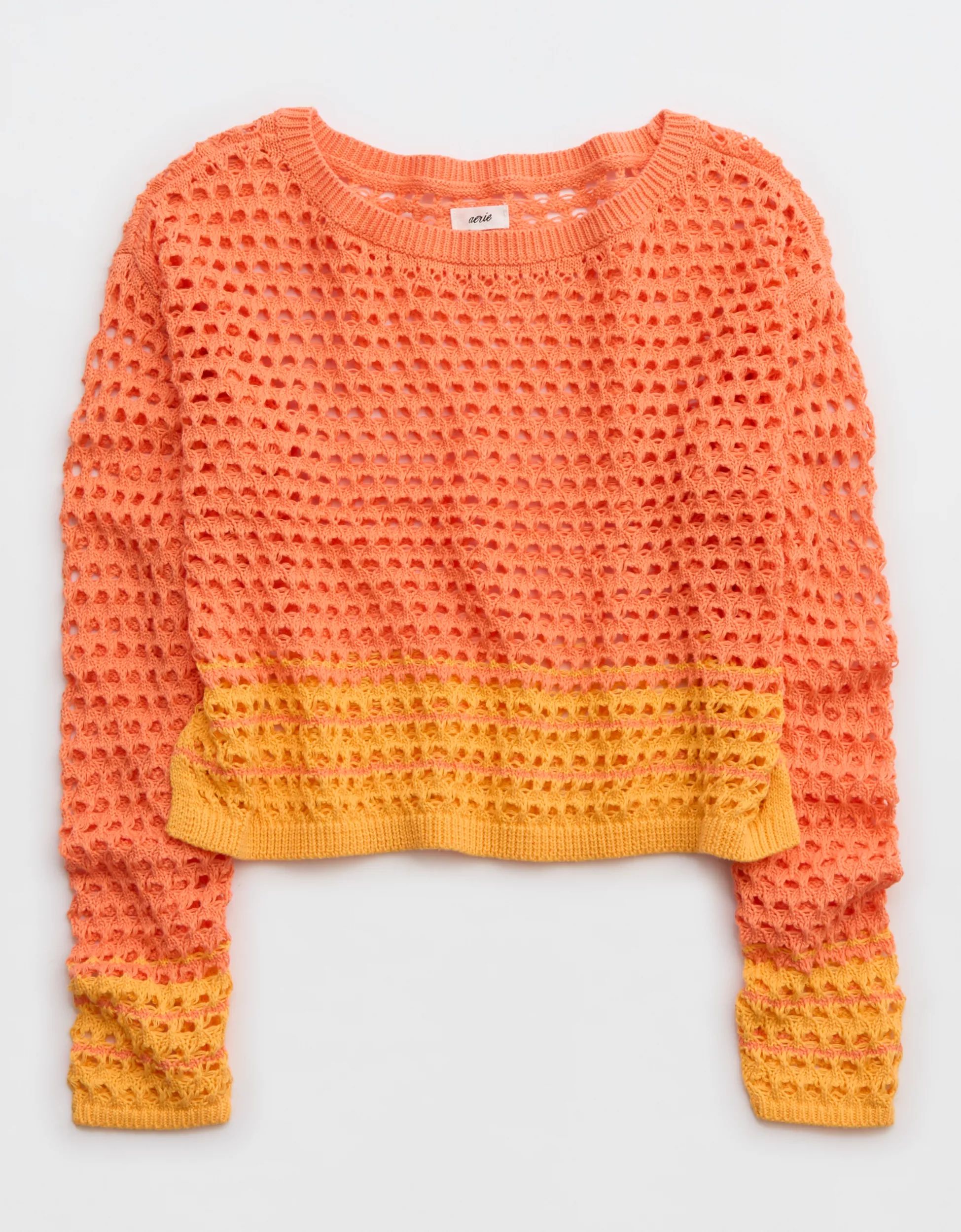 Aerie Crochet Vacay Sweater | American Eagle Outfitters (US & CA)