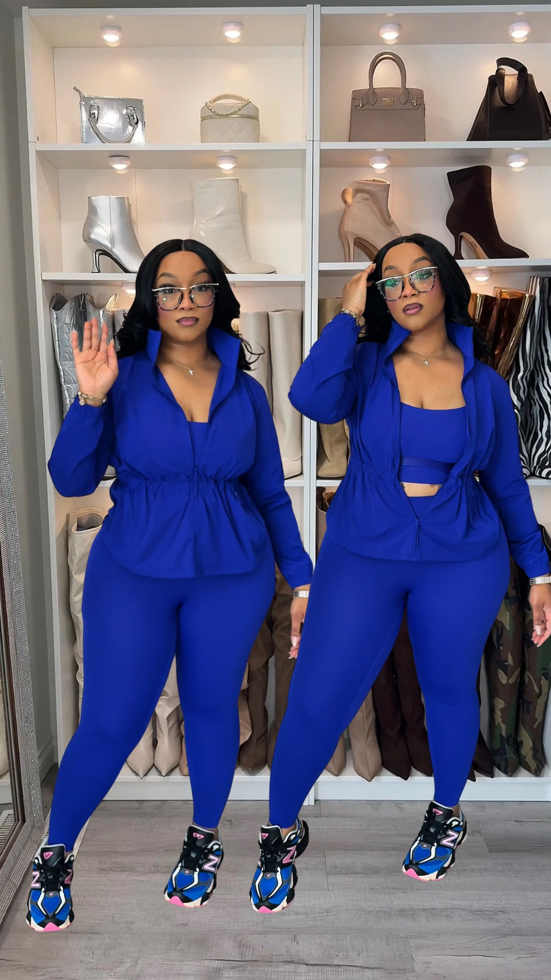 Hey Beauties 🩷

Quick OOTD from this weekend 🥰 I love me a good legging, crop top and jacket combo during this transitional weather. If it warm enough, I can either wear the jacket open or take it off. And when it gets chilly, I just put it back on or I zip it up 💙

Jacket Med
Leggings Large 

I’m 5’8 225 pounds for sizing reference 

#LTKgrwm #LTKMidsize #LTKootd