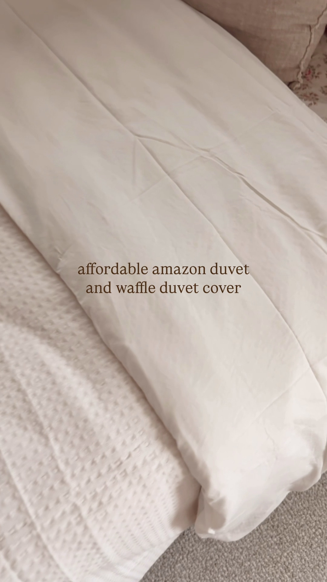 Just ordered this lightweight cooling duvet and waffle duvet cover for Gracie’s bed and I’m so impressed! The duvet is fluffy, but I’m not worried it’ll be too heavy or hot and the waffle cover is so soft and the perfect creamy white. I chose the “ivory white”. 

bedding #teengirlbedroom

#LTKHome