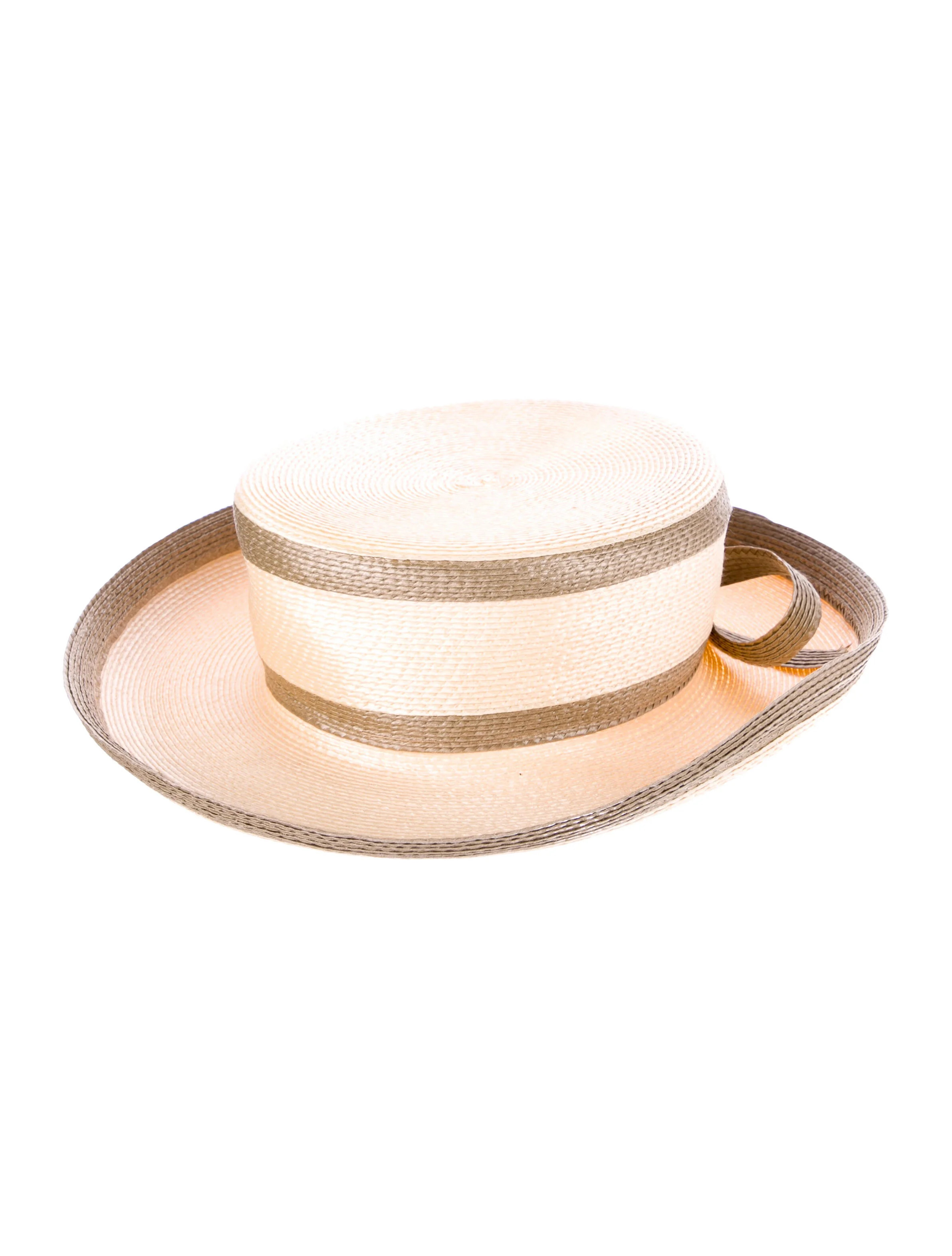 Straw wide brim hat | The RealReal