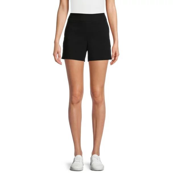 Time and Tru Women's Pull On Millennium Shorts - Walmart.com | Walmart (US)