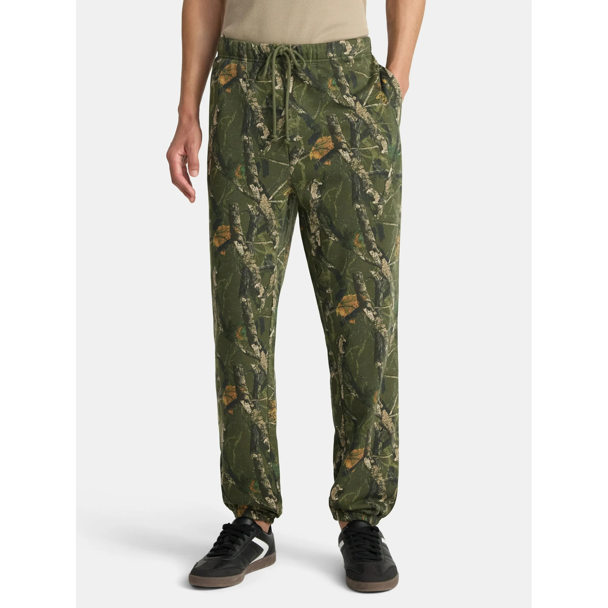 No Boundaries All Gender Soft Fleece Jogger Pants, 30" Inseam, Men's and Big Men's - Walmart.com | Walmart (US)