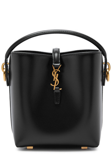 Le 37 mini leather bucket bag | Harvey Nichols