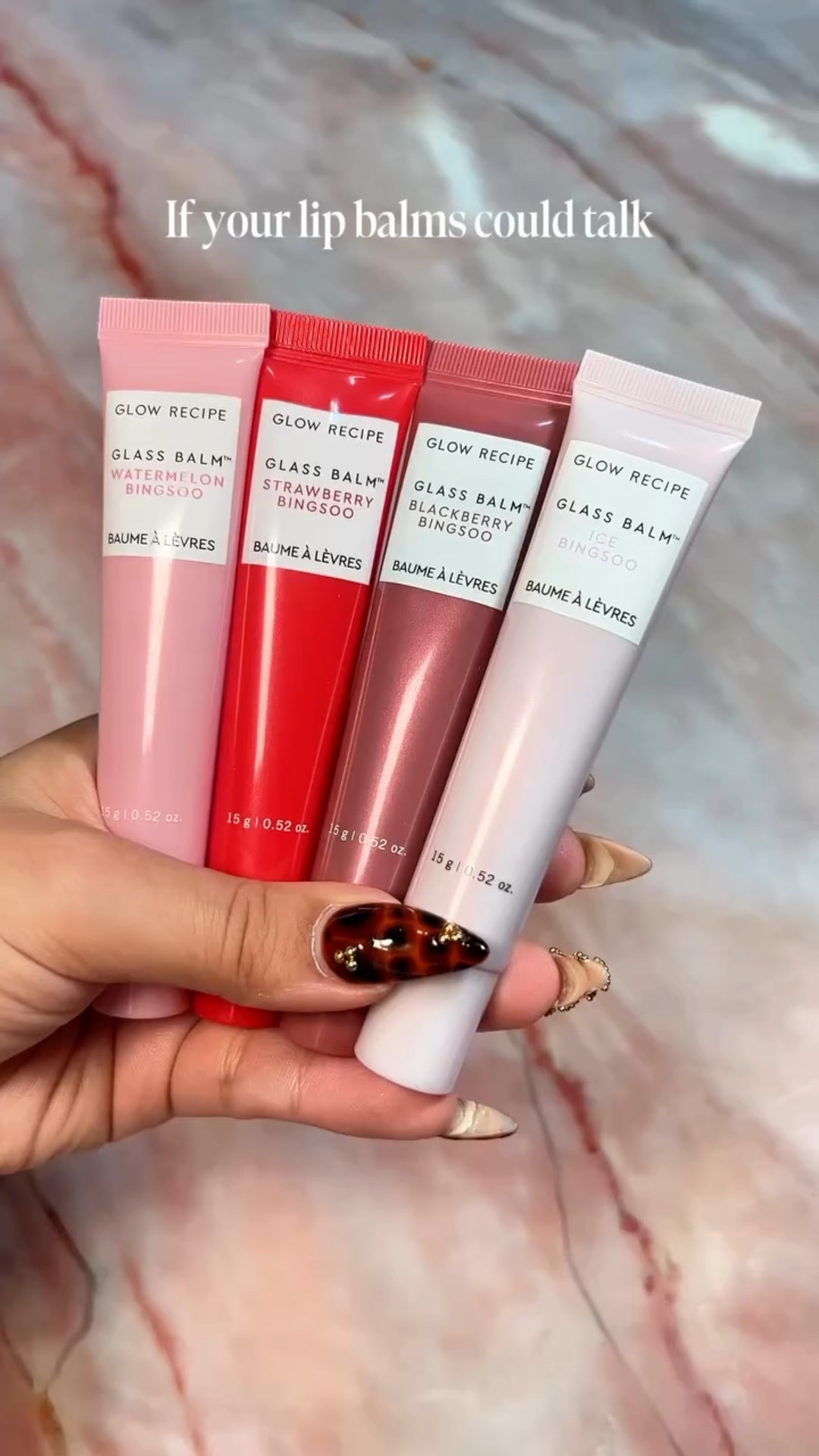 Testing lip balms is my job… but @glowrecipe’s new Glass Balm Lip Treatments are making it way too easy — the packaging is adorable, and the flavours named after bingsoo just make it even more fun. What lip balm are you currently using? 

#LTKcanada #LTKbeauty
