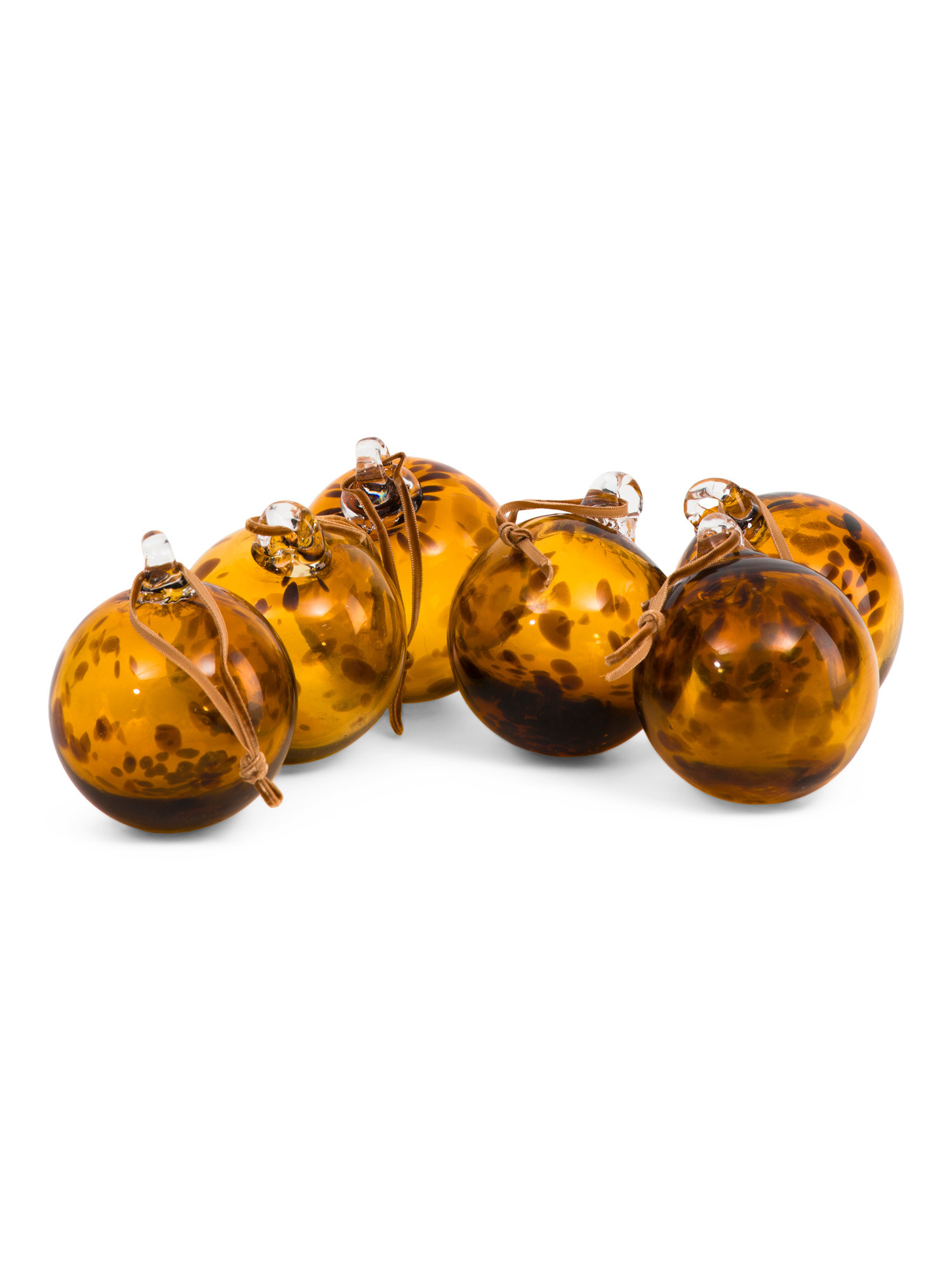 Set Of 6 Tortoise Ornaments | TJ Maxx
