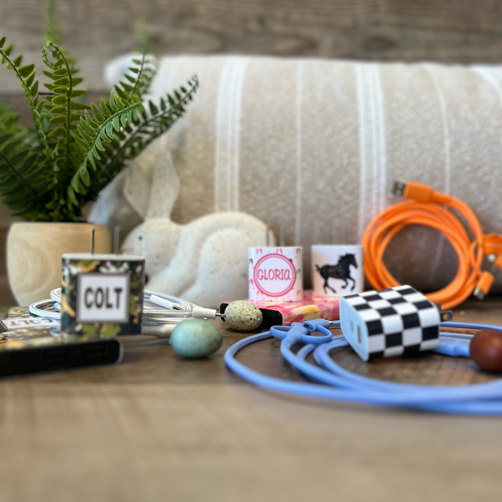 Monogram Silver Plaid Tech Kit curated on LTK