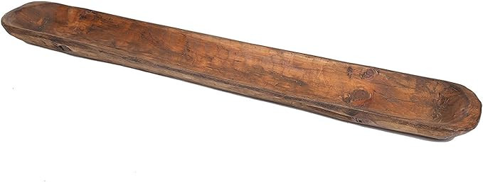 Rustic Wood Baguette Dough Bowl-Batea-Board-Large-Natural | Amazon (US)