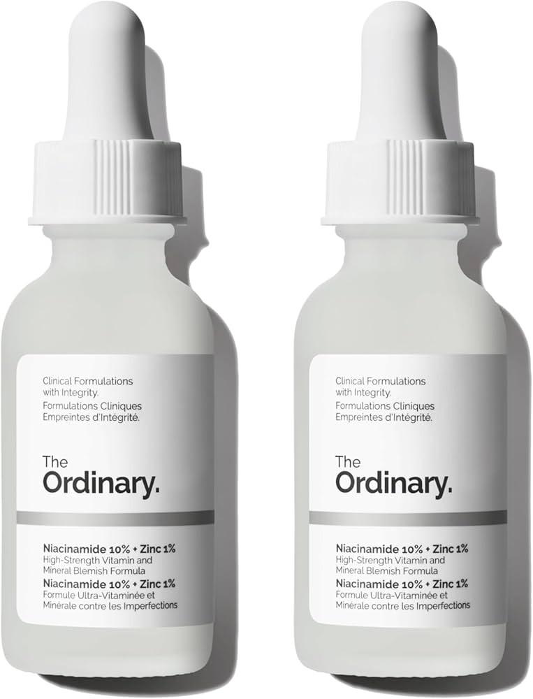 The Ordinary Niacinamide 10% + Zinc 1%, Smoothing Serum for Blemish-Prone Skin | Amazon (US)