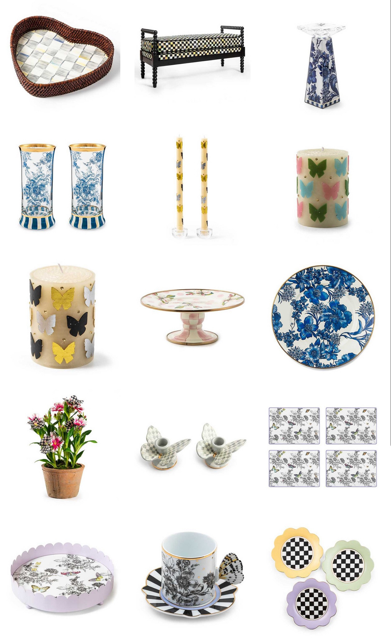 All my favorites from the new spring collection at Mackenzie-Childs 💗 My code LOTSOFSASS20 gets you 20% off for the next 48 hours 💗

#LTKMostLoved #LTKGiftGuide #LTKhome