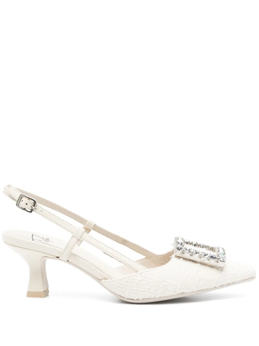 Roberto Festa 50mm Stefi Pumps | White | FARFETCH UK | Farfetch Global