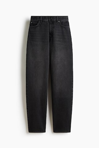 H & M - Barrel-Leg Jeans - Black | H&M (US + CA)