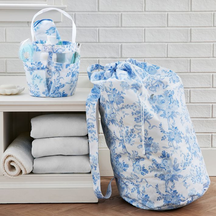 LoveShackFancy Shower Caddy & Laundry Bag Set | Pottery Barn Teen