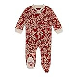 Burt's Bees Baby Baby Boys' Sleep and Play Pajamas, 100% Organic Cotton One-Piece Romper Jumpsuit Zi | Amazon (US)