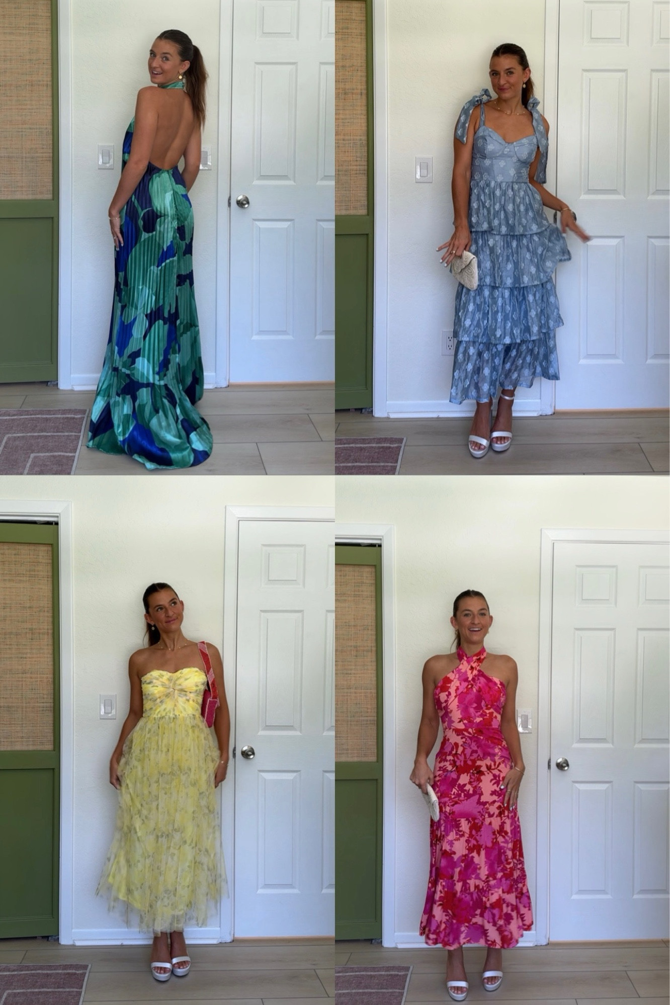 Lulu’s is always one of my go-to’s for wedding guest dresses!! always such cute options that range from casual to black tie✨ 

The pink one is currently sold out but linked similar! size XS in all🫶🏼 

summer dress, maxi dress, wedding guest dress, party dresss



#LTKWedding #LTKParties #LTKSeasonal