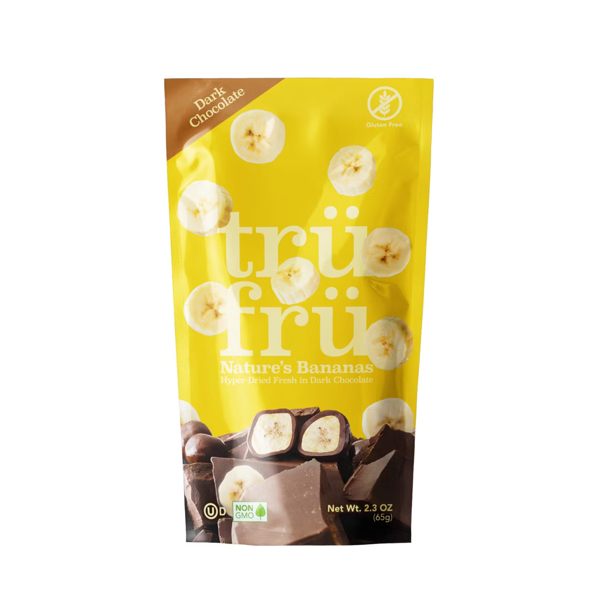 Tru Fru Hyper Dried Banana Covered in Dark Chocolate Candy - 2.3oz | Target