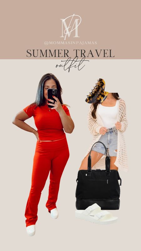 This set is the perfect summer travel set. I love this red color--I got mine in a size small. The pants are nice and stretchy and petite friendly!! petite friendly pants, summer loungewear, travel outfit, summer travel outfit

#LTKFindsUnder50 #LTKSeasonal #LTKStyleTip