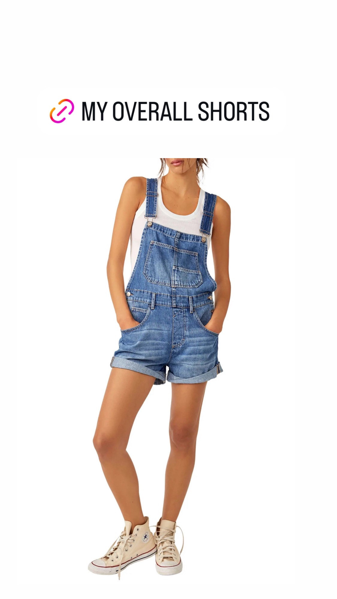 Free People overall shorts  

#LTKStyleTip #LTKOver40