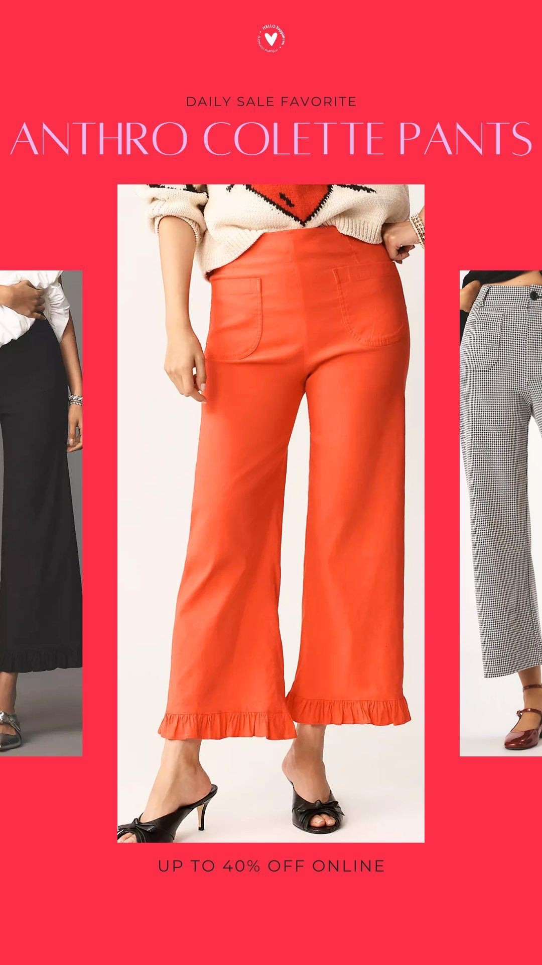 daily sale fav | Anthro Colette pants 

#LTKSaleAlert
