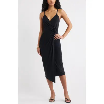 Side Twist Midi Dress | Nordstrom