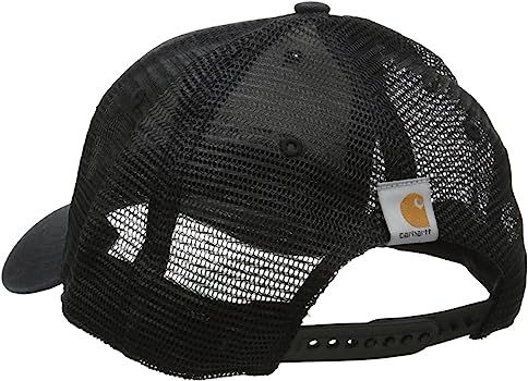 Carhartt mens Canvas Mesh-back Logo Graphic baseball caps, Black, One Size US : Clothing, Shoes &... | Amazon (US)