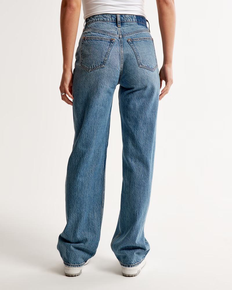 High Rise Loose Jean | Abercrombie & Fitch (US)