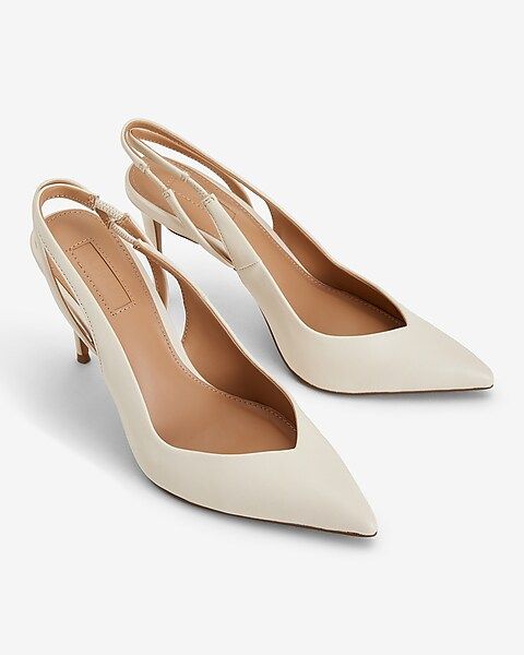 Brian Atwood x Express Double Slingback Strap Pumps | Express