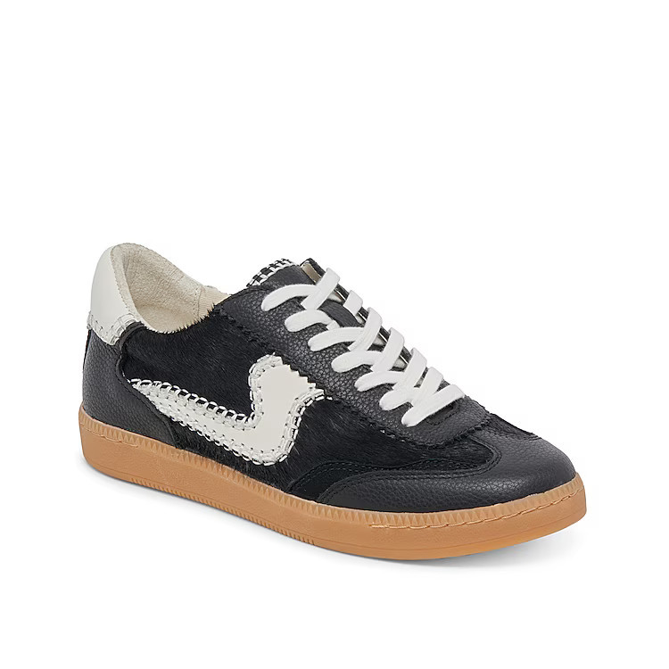 Dolce Vita Notice Stitch Sneaker | Women's | Onyx | Size 8.5 | Sneakers | DSW
