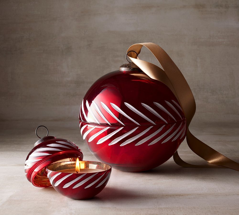 Ornament Shaped Scented Candles | Pottery Barn (US)