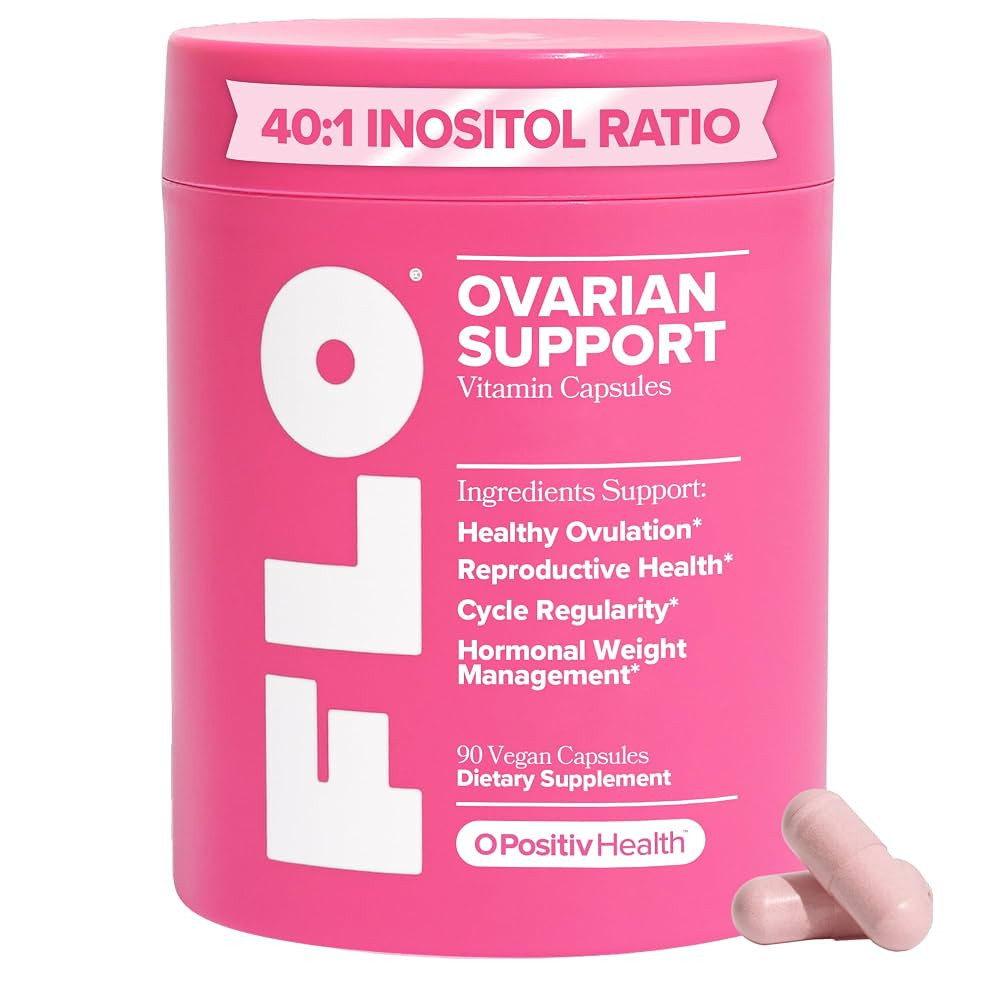 O Positiv FLO Ovarian Health Support - Hormone Balance for Women, Supplement with DIM, Myo & D-Ch... | Amazon (US)