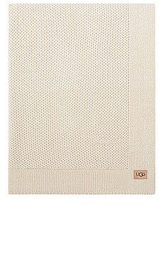 UGG Amata Knit Throw in Cream from Revolve.com | Revolve Clothing (Global)