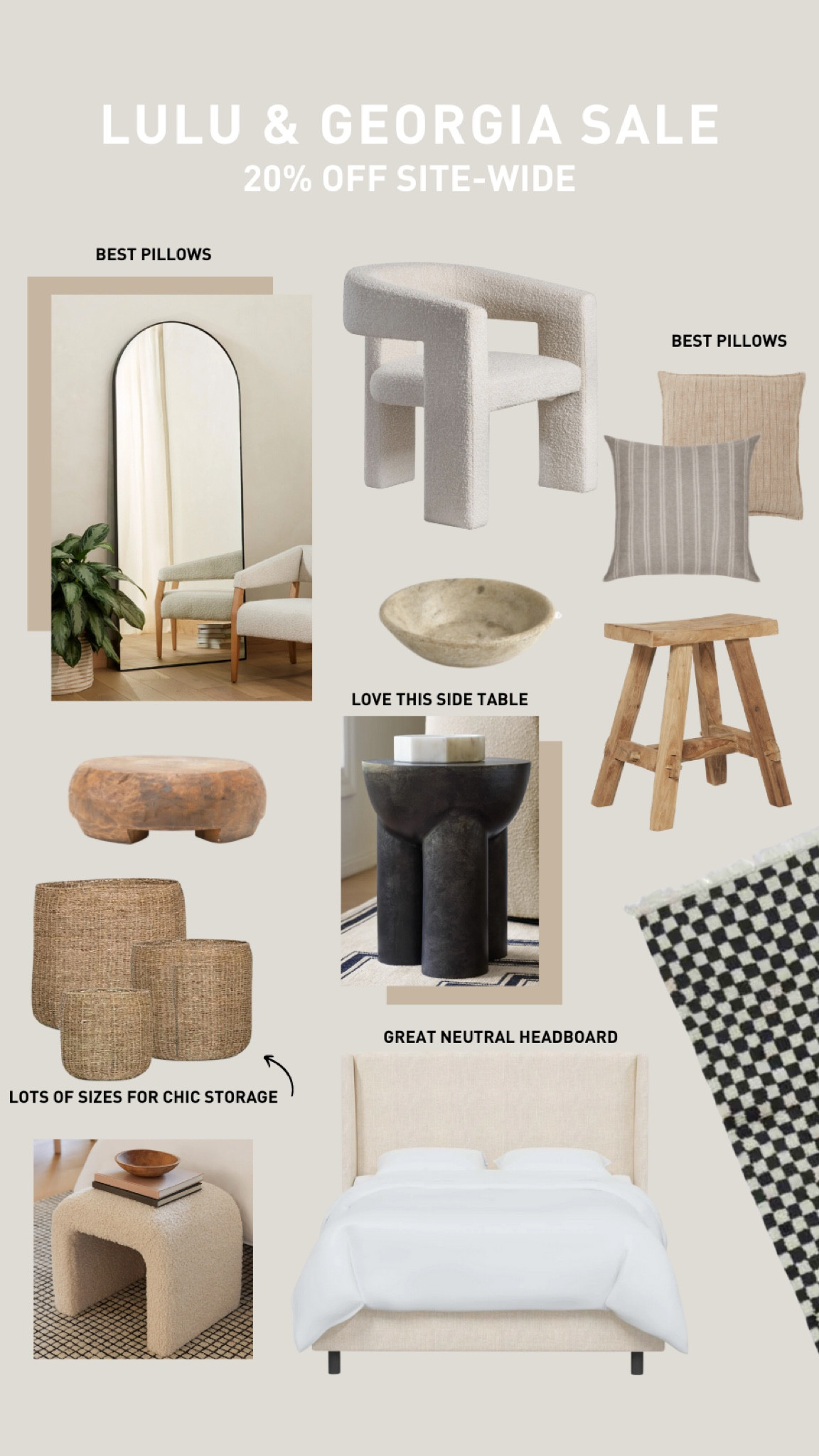 20% off Lulu and Georgia - last day to shop!