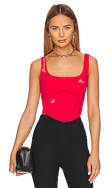 The Mayfair Group Language of the Universe Corset in Ember from Revolve.com | Revolve Clothing (Global)