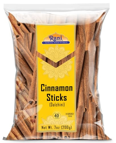 Rani Cinnamon Sticks 7oz (200g) - 36-44 Sticks - Strong Aroma, Perfect for Baking, Cooking & Beve... | Amazon (US)