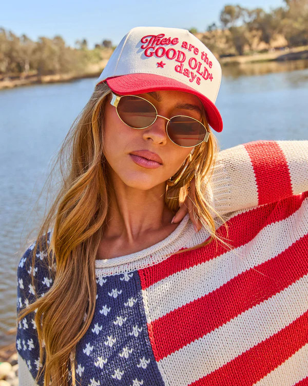 Good Old Days Embroidered Trucker Hat | VICI