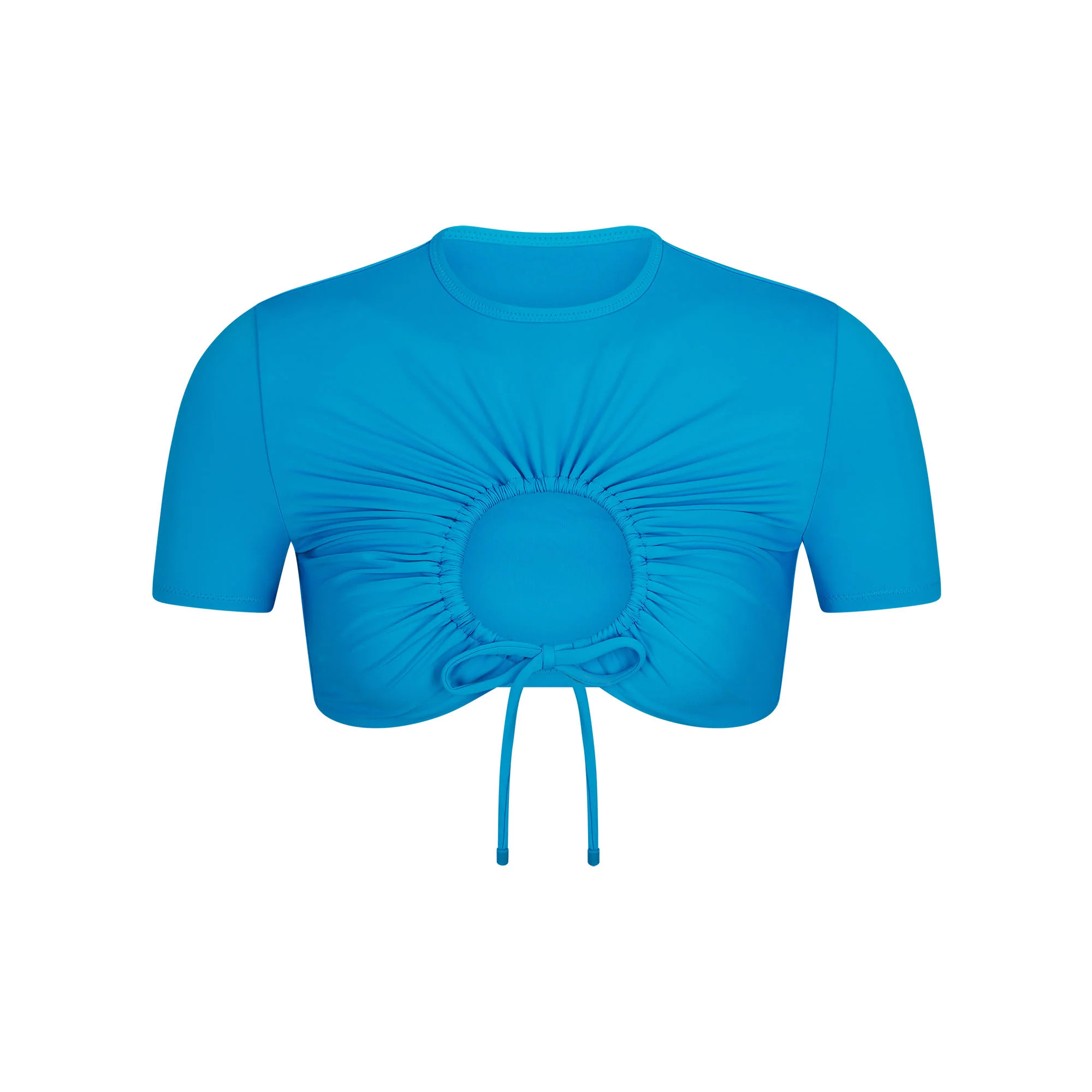 SWIM RUCHED T-SHIRT | SKIMS (US)