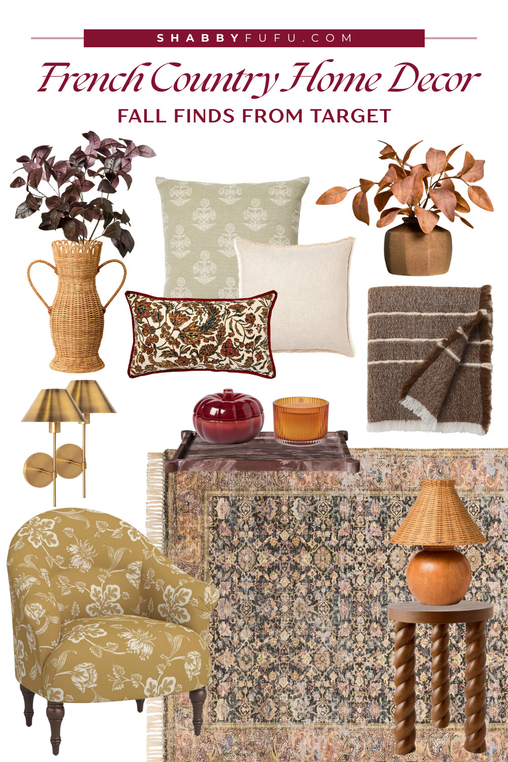 Achieve French country home decor with these affordable Target finds perfect for fall styling!

 

 

#LTKSeasonal #LTKU #LTKHome