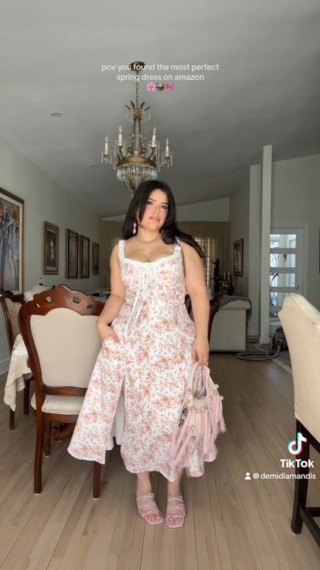 Amazon spring dress 🌸🎀

#LTKmidsize #LTKstyletip #LTKfindsunder50