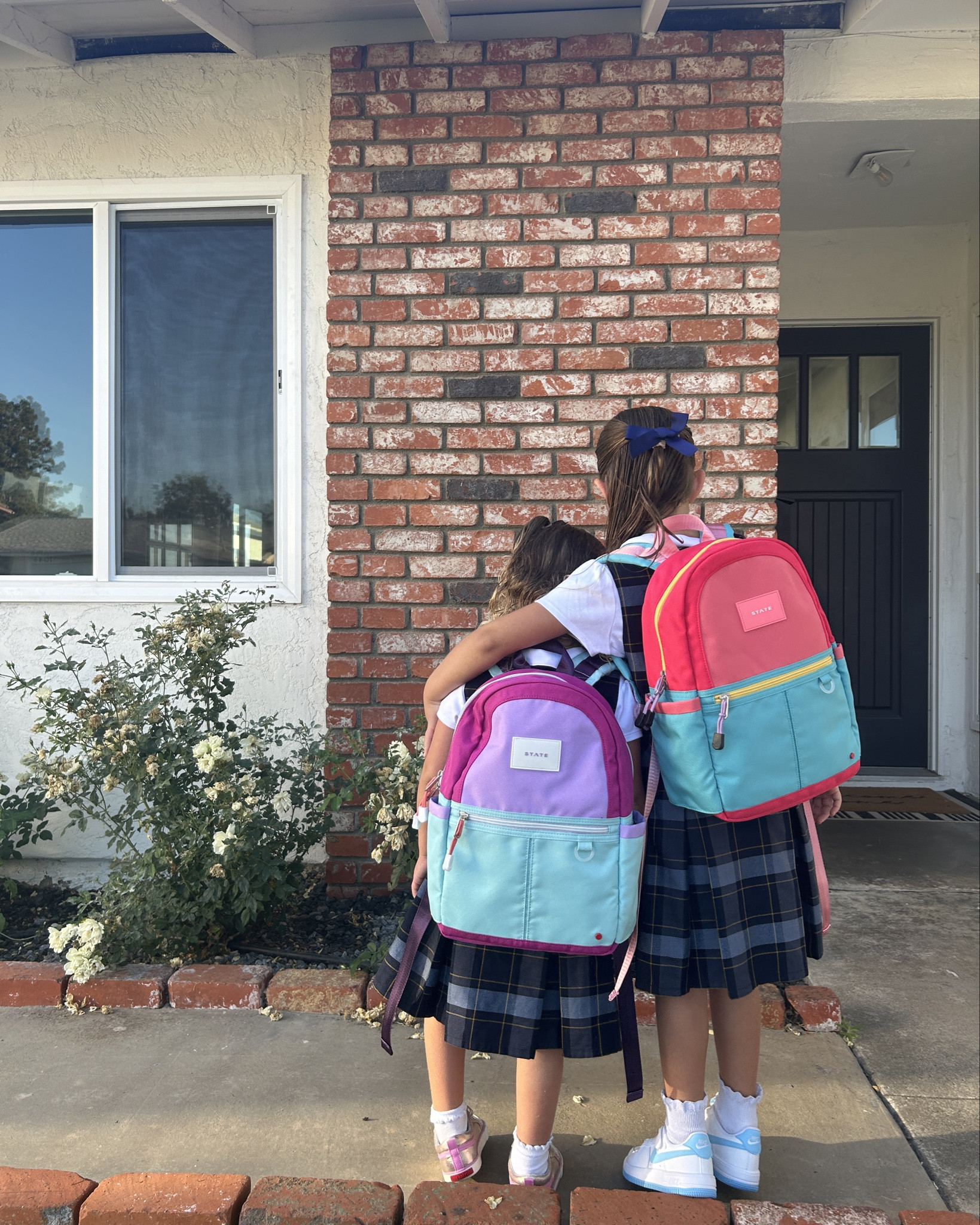 Cannot handle the girls new backpacks from State Bags. These are the “mini Kane” size—perfect for kinder and pre k 😍 
