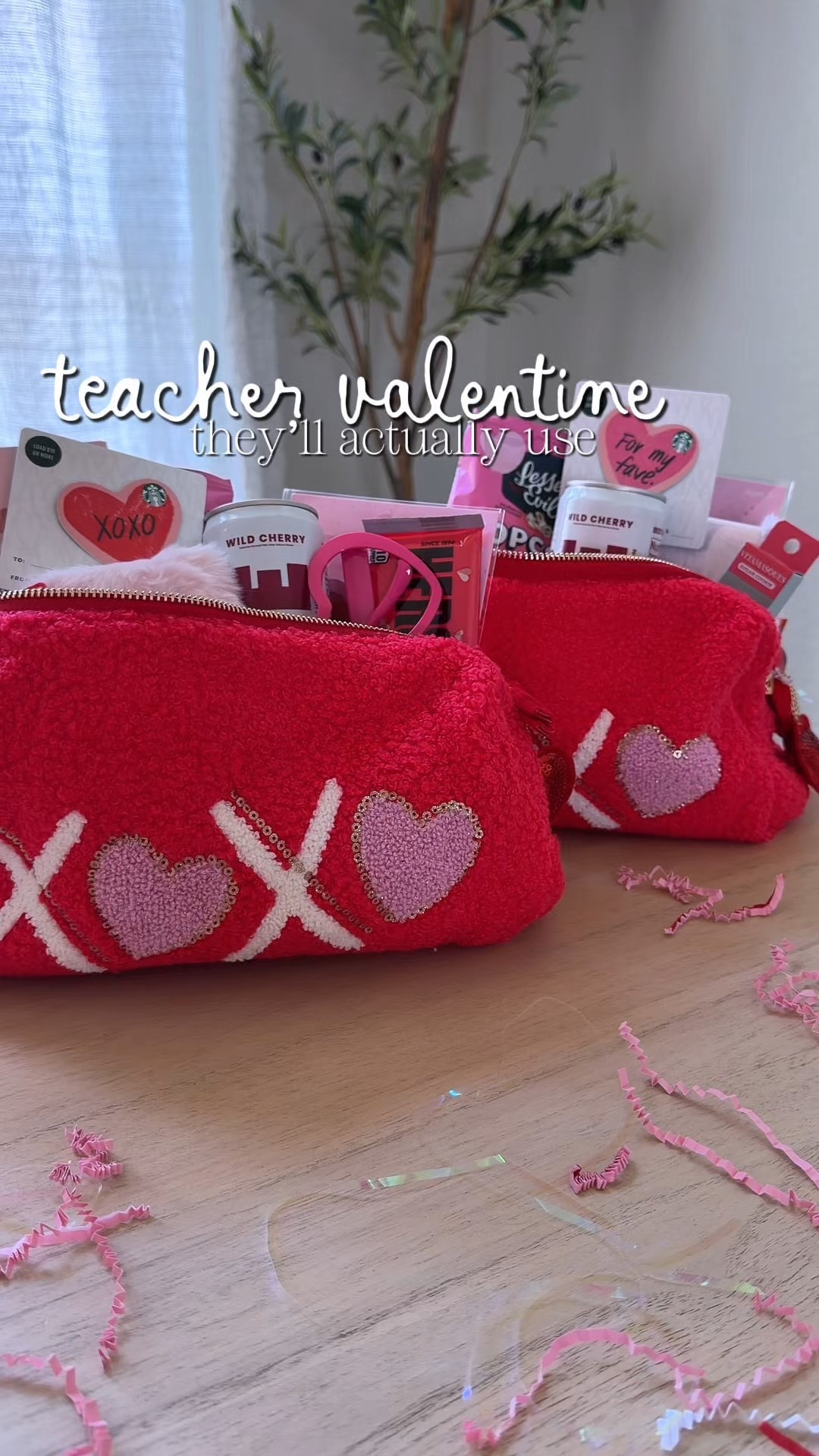 Valentine’s teacher gift idea 🤍
This bag holds a ton and makes such a thoughtful, practical gift. Perfect for makeup, school supplies, or everyday essentials. I added a snack, notepad, lip balm, hand sanitizer, and a gift card to make it feel special. Easy to customize based on your budget and what your teacher would actually use.

valentine’s teacher gift • teacher gift idea • valentine gift bag • practical teacher gifts • budget friendly valentine


#LTKFindsUnder50 

#LTKSeasonal #LTKHome
