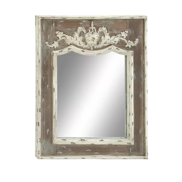 Eberhart Rustic Distressed Wall Mirror | Wayfair Professional