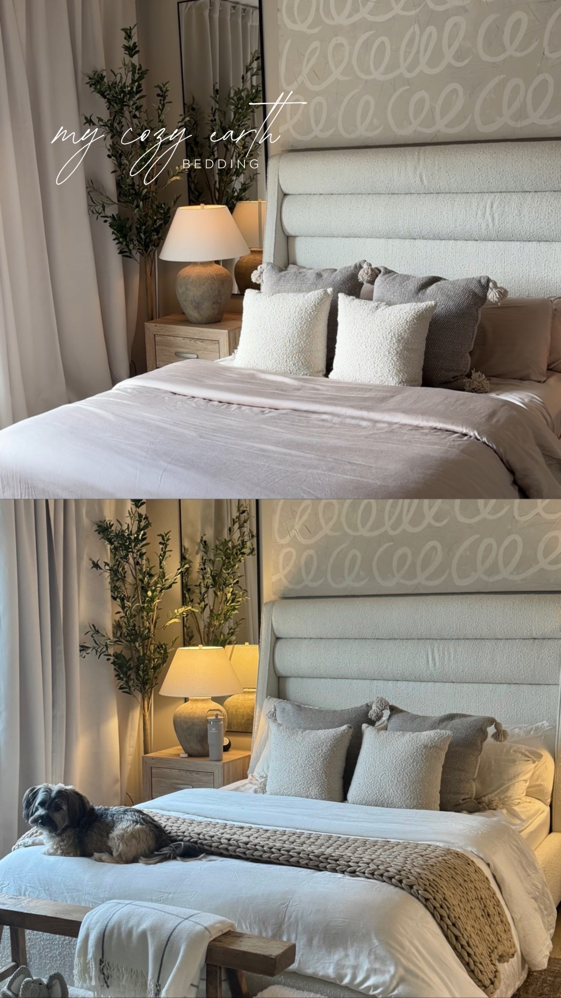 My 2 sets of bamboo bedding from Cozy Earth ☁️ colors: Crème + Driftwood 

#LTKHome