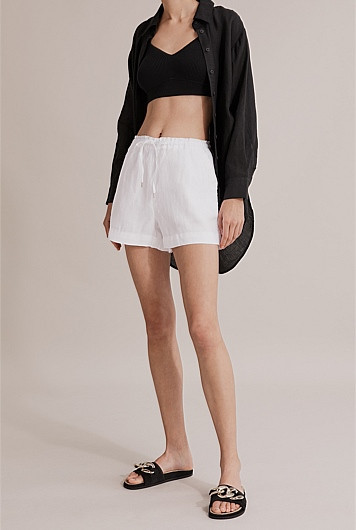 Organically Grown Linen Short | Country Road (AU)