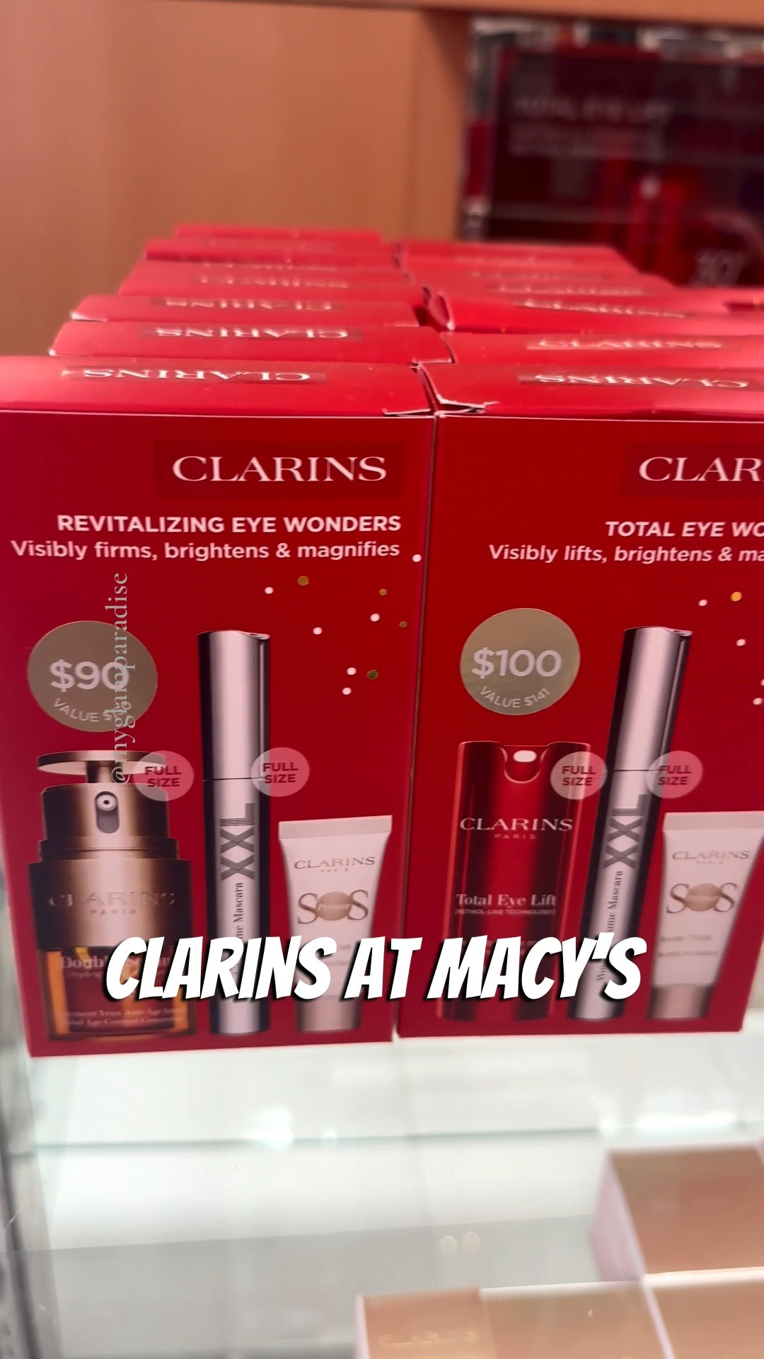 Clarins sets at Macy’s ❤️✨ So many good options this year, didn’t know which one to pick #beautyshopping #myglamparadise

#LTKBeauty #LTKFindsUnder100 #LTKmorningroutine