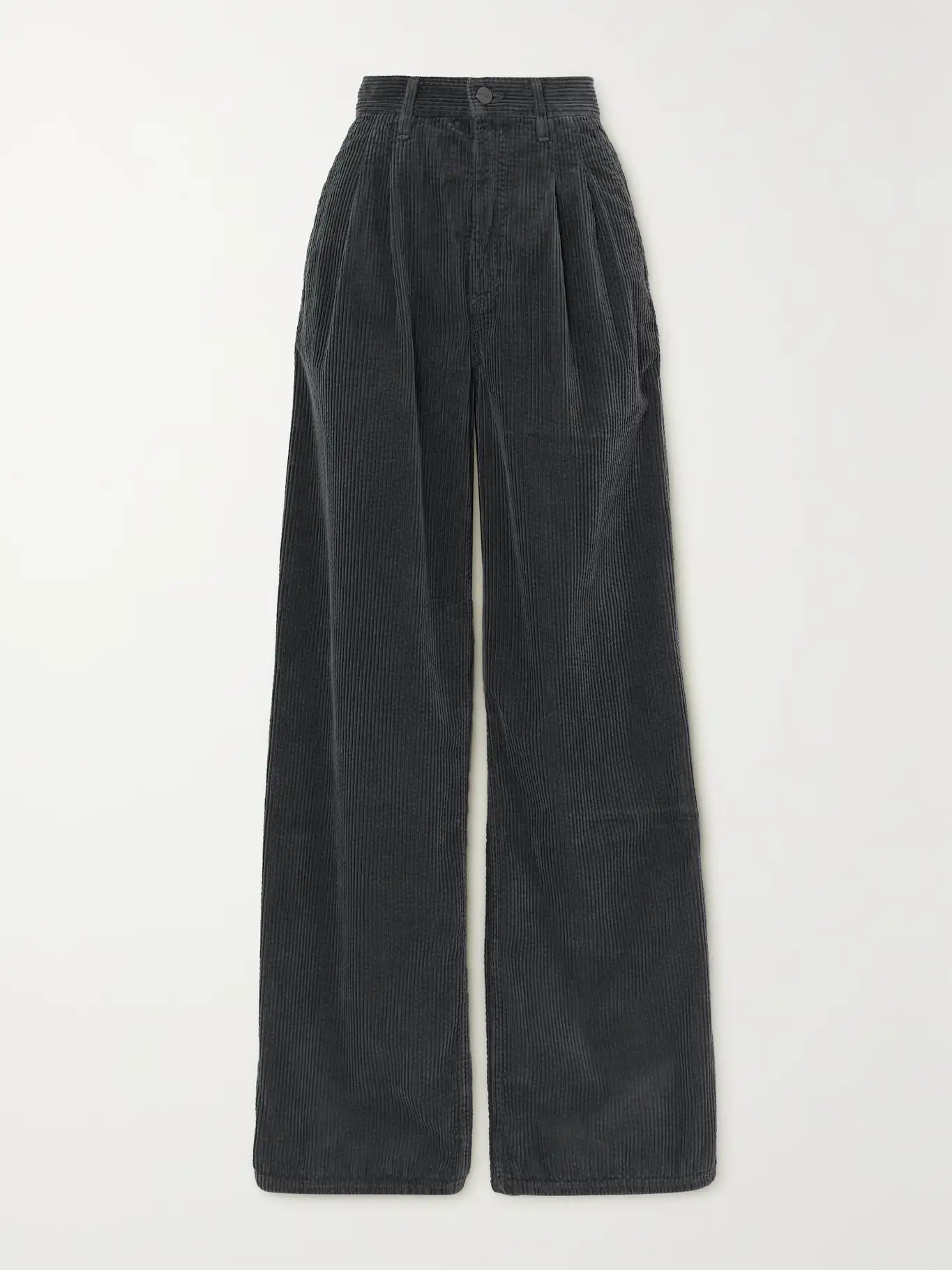 The Edgar pleated cotton-corduroy wide-leg pants | NET-A-PORTER (US)