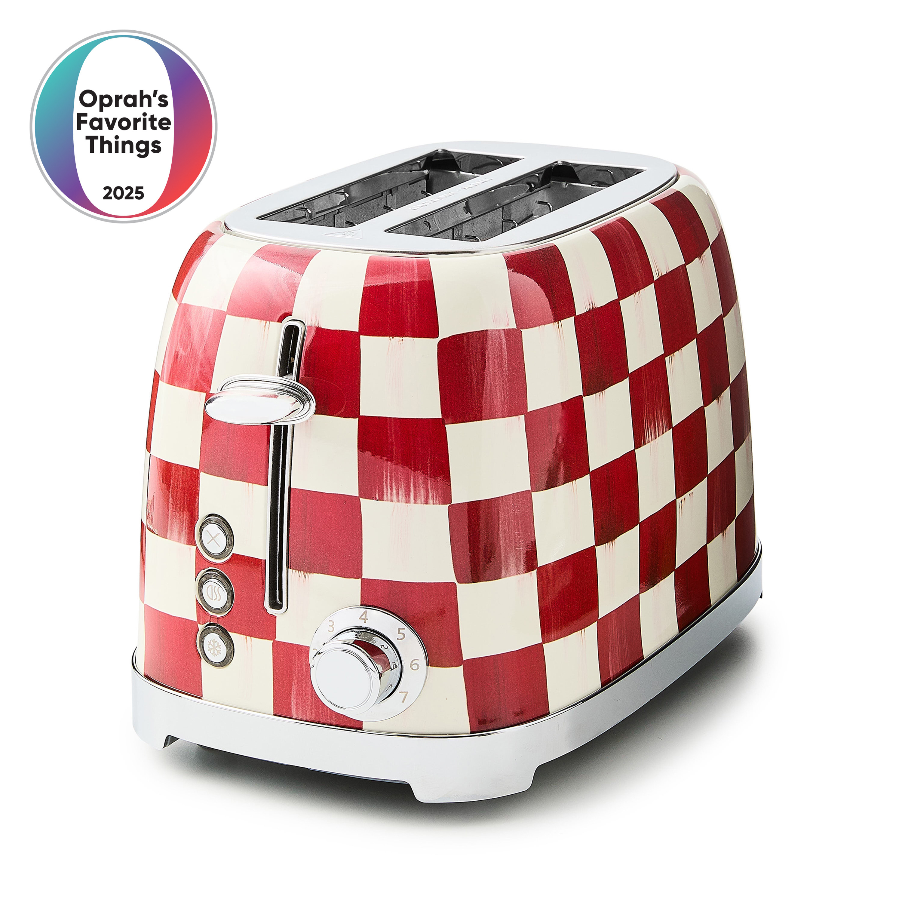MacKenzie-Childs Cherry Check 2 in Slice Toaster